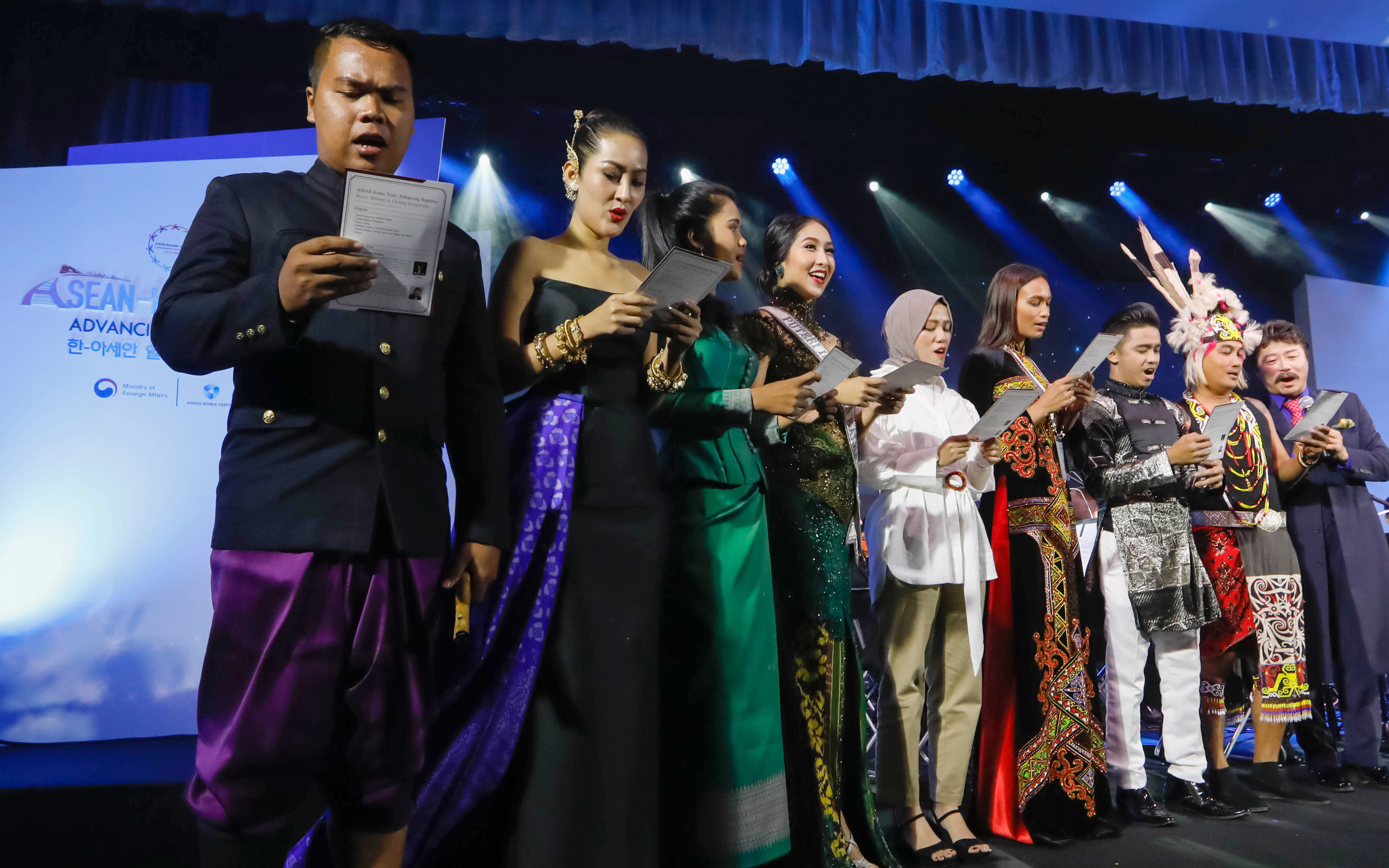 The ASEAN-Korea Train finally ended its journey in a closing ceremony featuring performances from each ASEAN member nation and Korea. (ASEAN-Korea Centre)