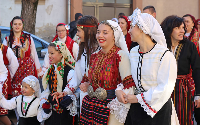 Bulgarian traditional outlet clothing