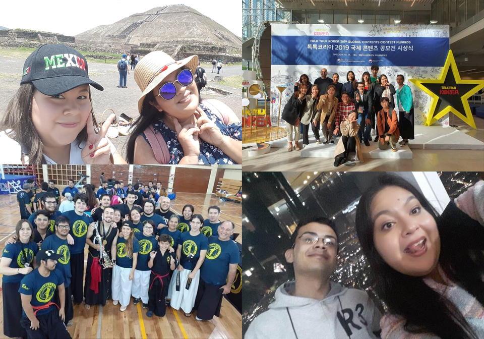 Nerea cuenta que lo mejor de ser parte del equipo de reporteros honorarios de Korea.net fue hacer amigos nuevos. | Nerea Ramirez