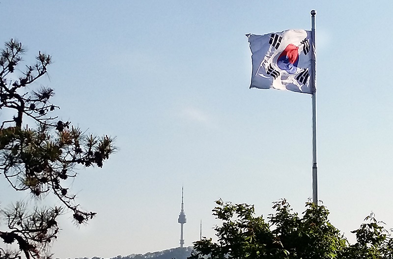 Флаг Южной Кореи Фото
