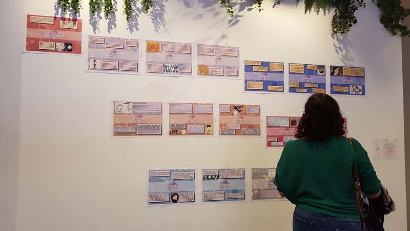 Exposition sur l’histoire de la beauté en Corée © Mathilde Schrobiltgen