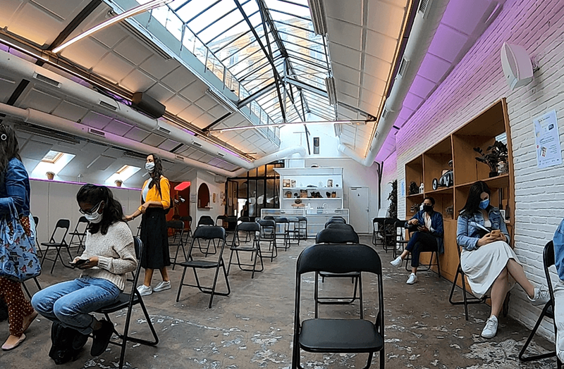 Hall 2 « La verrière » © Mathilde Schrobiltgen