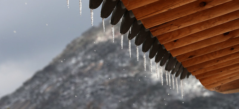 Snowfall in Seoul February 16, 2020