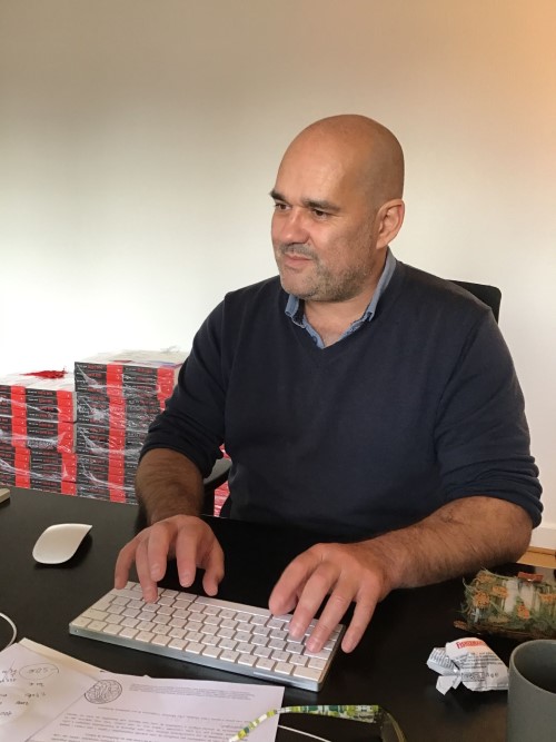 Pierre BISIOU Directeur éditorial et fondateur avec Irene RONDANINI des Editions MATIN CALME ⓒ Pierre Bisiou