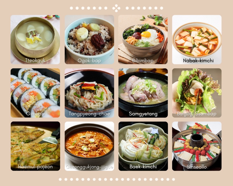 Cocina coreana cotidiana Comida tradicional & Streetfood: libro de las  recetas más populares en Corea (Spanish Edition)