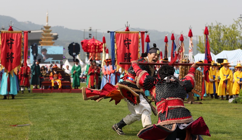 Joseon Royal Guard Parade /Korea.net/ Photographe Jeon Han