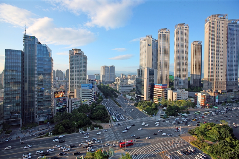 大邱市寿城区の風景= 寿城区庁