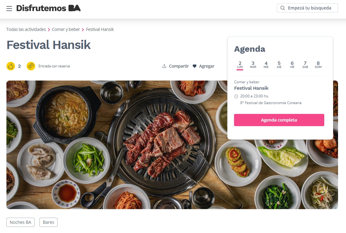 EVENTO CUCINA COREANA HANSIK: SALUTARI SAPORI - Cucina & Svago