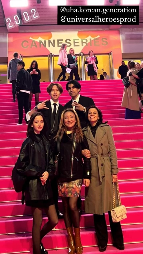No Yon et sa Dream Team au festival de Cannes
