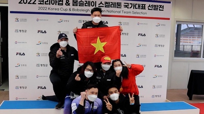 Đoàn vận động viên Việt Nam hiện đang tập luyện và thi đấu tại huyện Pyeongchang, Hàn Quốc nhờ vào sự hỗ trợ của chính phủ Hàn Quốc. (Ảnh: Tô Tôn Thành)