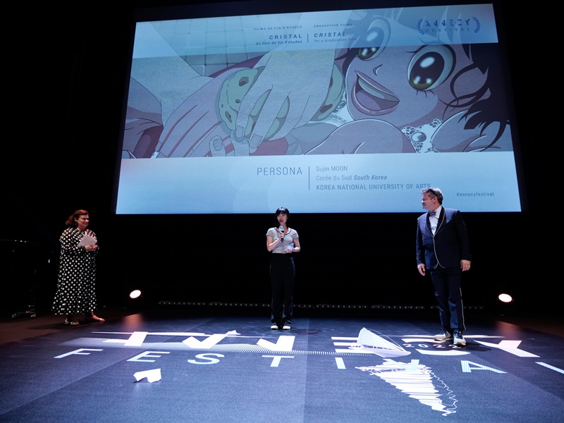 Ce film d’animation court a remporté le Cristal du film de fin d'études.