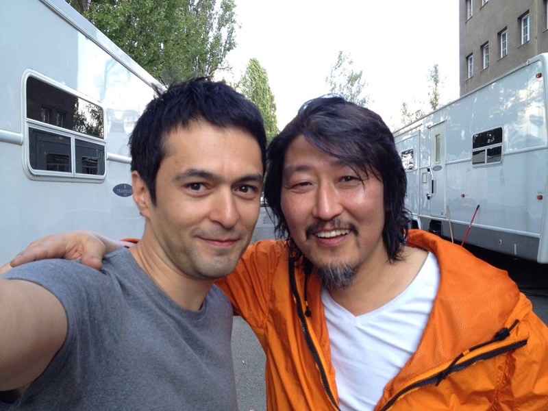 1. Song Kang-ho & Castro sur le tournage de Snowpiercer - 2012