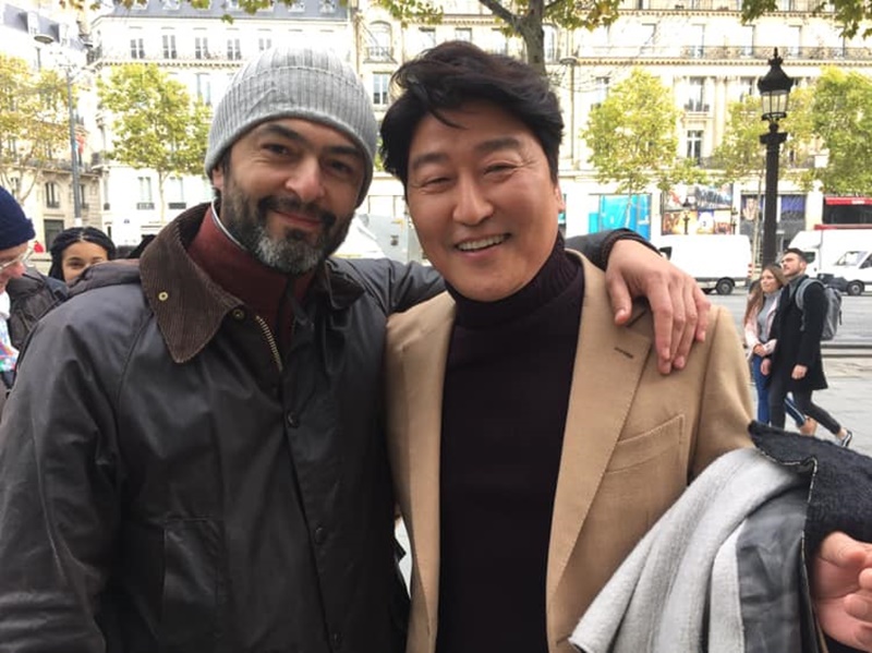 4. Song Kang-ho & Castro - Festival du Film coreen Paris 2019
