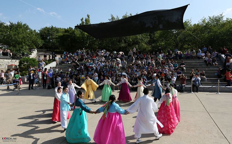 Кангансулле в традиционной деревне Намсанголь. / Фото: Korea.net