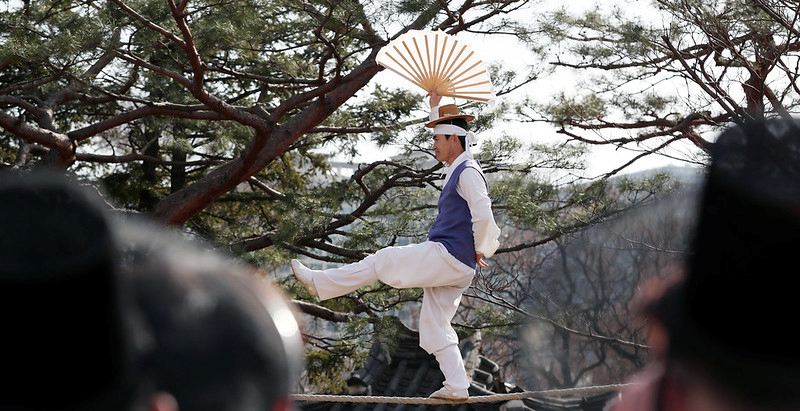 Представление чультхаги. / Фото: Korea.net