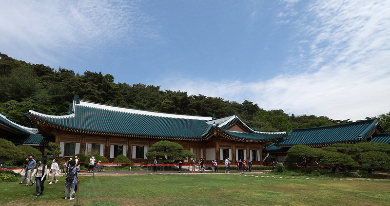 Blick auf einen Teil der Residenz. ⓒ Korea.net DB
