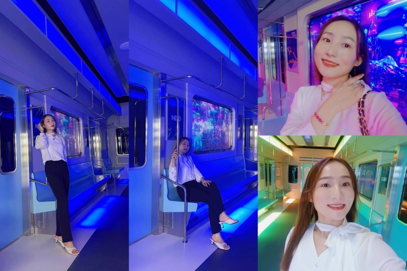Ảnh chụp tại subway studio tại tầng 2 của HiKR Ground. (Ảnh: Phạm Thị Bích Nguyệt)