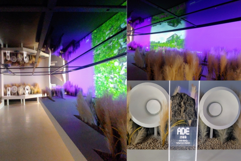 HiKR Cave và platform triển lãm quảng bá du lịch Hàn Quốc. (Ảnh: Phạm Thị Bích Nguyệt)