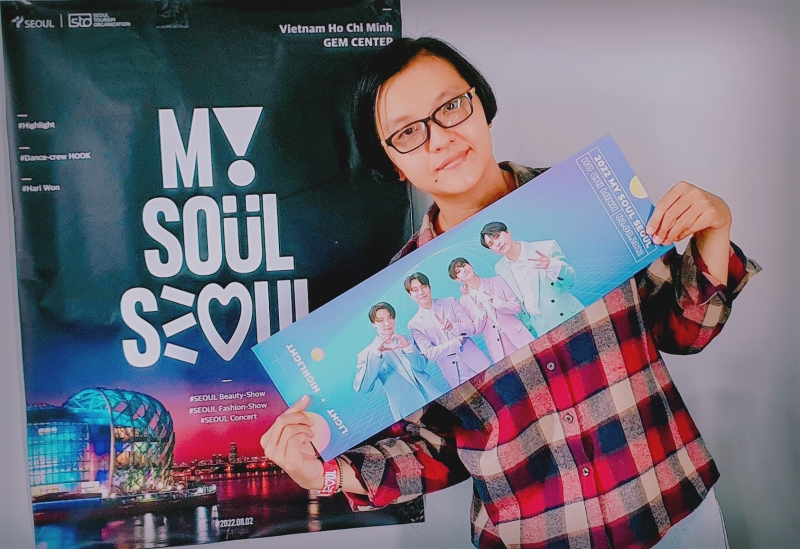 Sự kiện “My Soul Seoul in Ho Chi Minh” đã để lại cho mình nhiều kỉ niệm đẹp cùng những trải nghiệm thú vị, tích cực về văn hóa Hàn Quốc. (Ảnh: Vũ Đỗ Hải Hà)