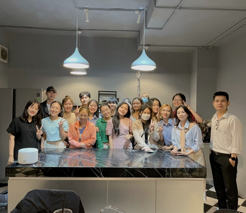 Không chỉ là nơi để cải thiện kỹ năng giao tiếp tiếng Hàn, CLB còn là nơi để những trái tim yêu xứ sở Kim Chi được kết bạn và giao lưu cùng nhau. (Ảnh: Korean Language Club)