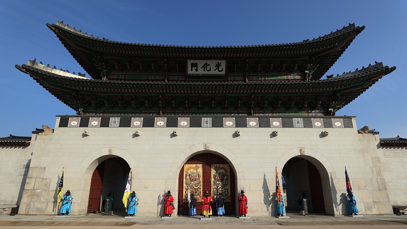 Porte de la palais Gyeongbok ⓒ Jeon Han / Korea.net