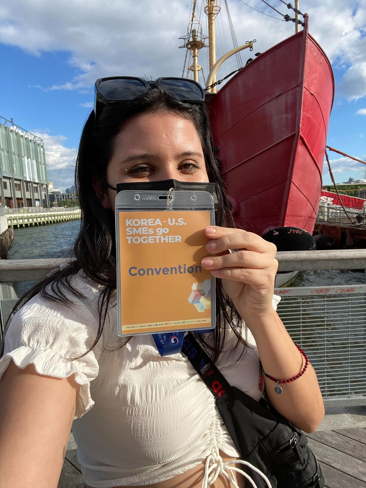 El evento tuvo lugar en el Pier 17, que es uno de los muelles más populares de la ciudad a la hora de hacer eventos. 