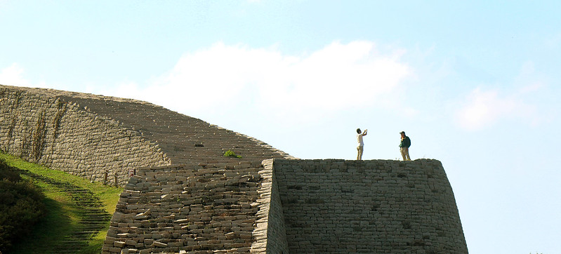 Las altas paredes de la fortaleza de Samnyeon permitían ver de manera detenida al enemigo antes de que se acercara | Korea.net 