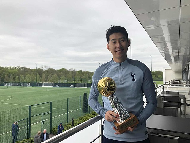 En 2021, Son fue reconocido como el mejor jugador de fútbol en Asia. | Wikimedia Commons 