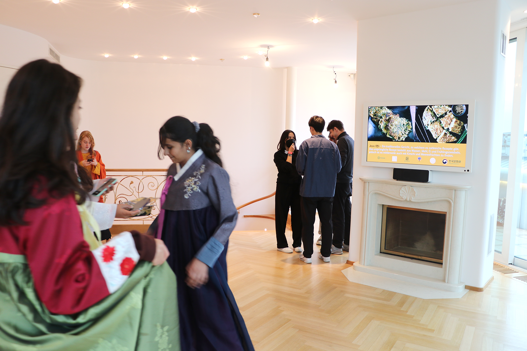 Das Event im Dachgeschoss des neuen Korea Kulturzentrum in Wien