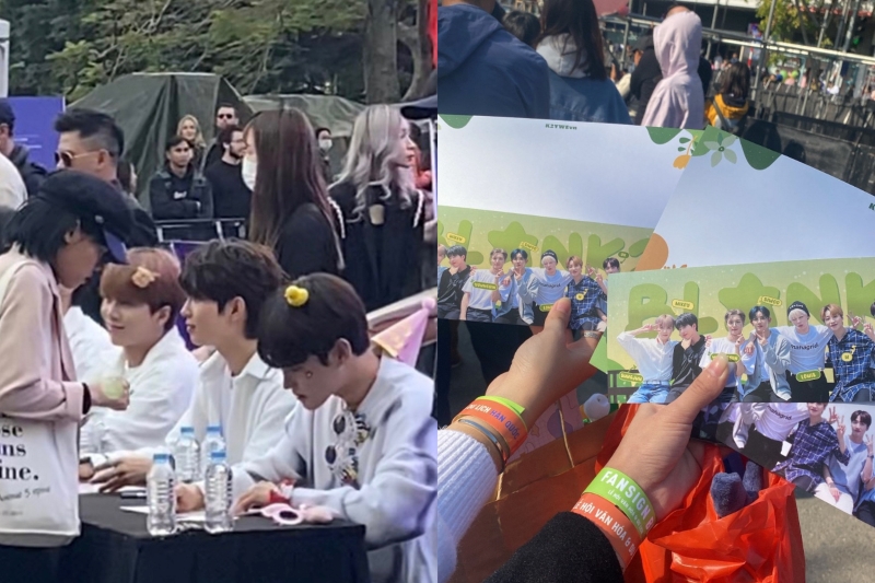 Tham dự fansign của nhóm nhạc BLANK2Y (Hình ảnh: (Ảnh: Nguyễn Minh Thư, Biên tập: Đặng Xuân Dương)
