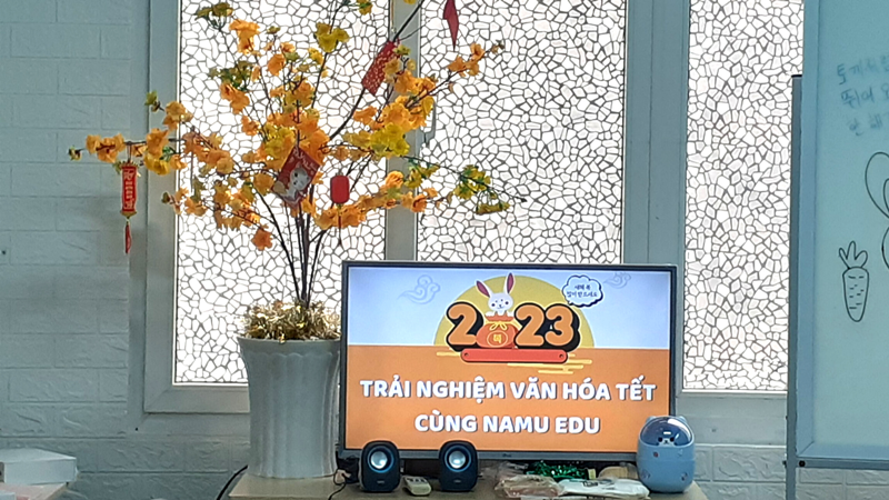 Sự kiện trải nghiệm văn hóa Tết Hàn Quốc cùng Namu Edu (Ảnh: Lê Thị Hạnh)