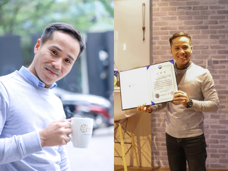 Anh Đỗ Văn Hiển – nhân viên đã có hơn 16 năm công tác tại Trung tâm Văn hóa Hàn Quốc tại Việt Nam. (Ảnh: Đỗ Văn Hiển)