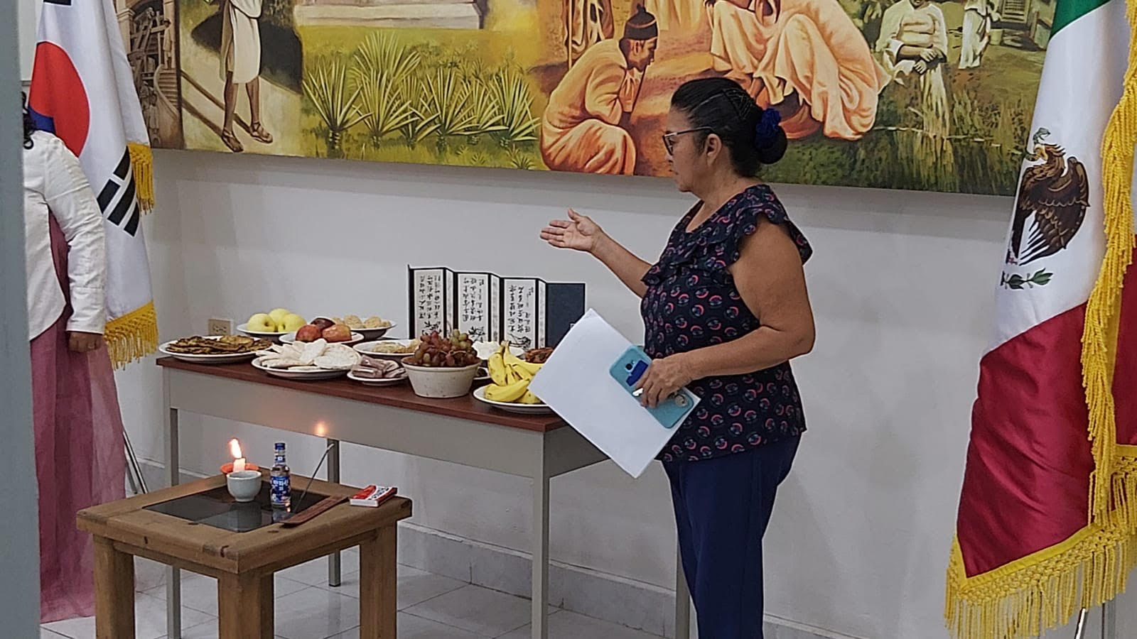 Directora del museo, Dolores Garcia Escalante