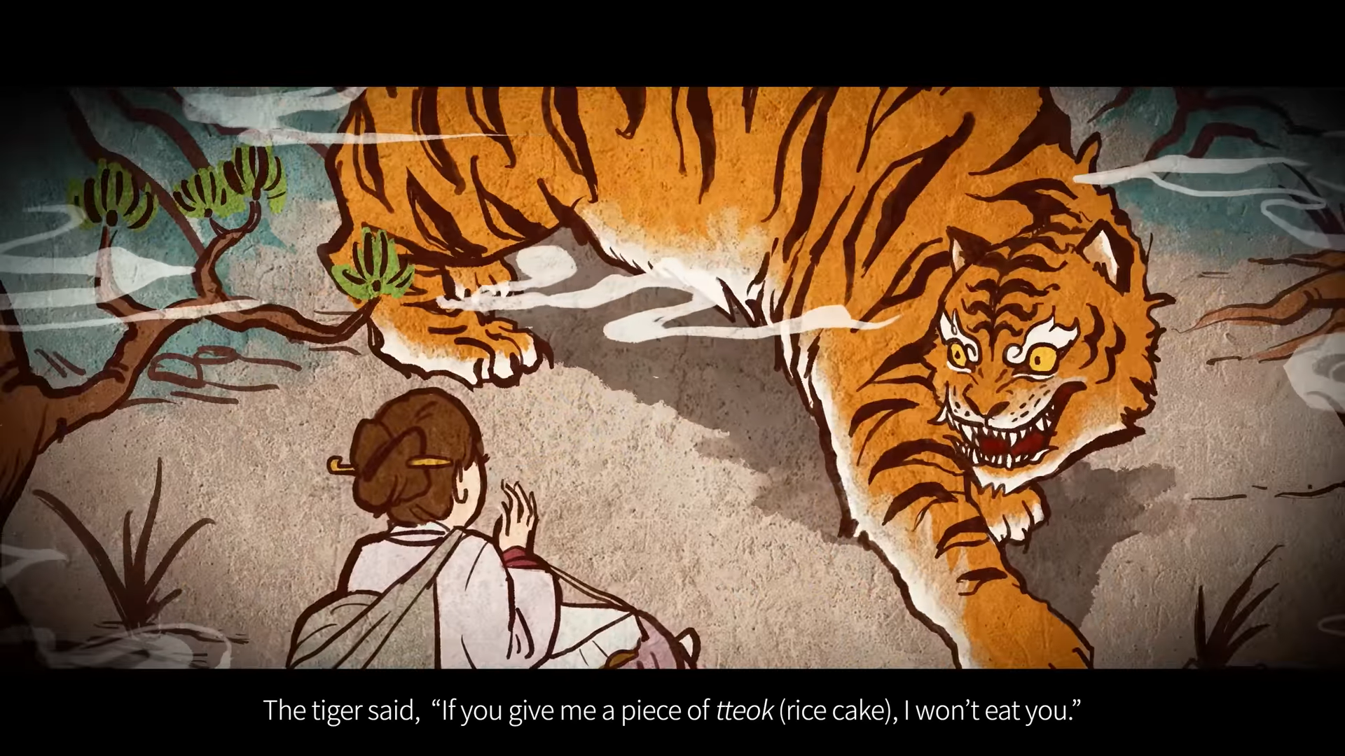 Captura de pantalla del video “The Secret Museum: Find the Hidden K-Code”