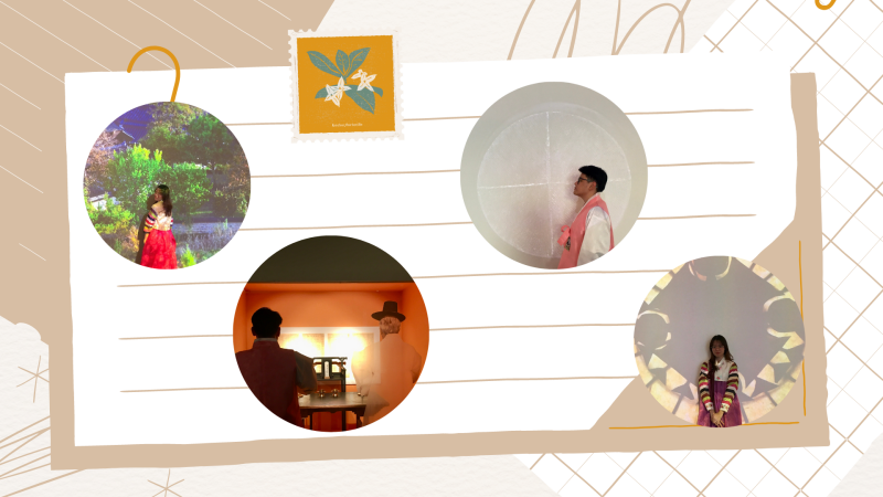 Thưởng thức văn hóa truyền thống và hiện đại của Hàn Quốc tại Phòng Hàn Quốc. (Ảnh: Trần Thị Phương Thu, Nguyễn Văn Khánh / Biên tập: Trần Thị Phương Thu)