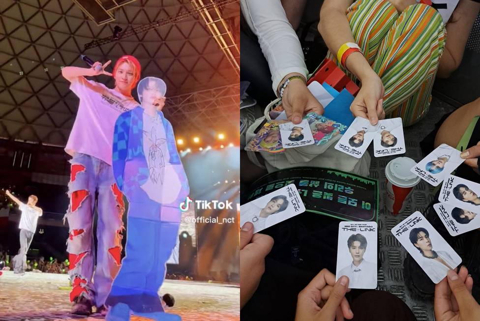 Fans de ciertos sectores recibieron una PC exclusiva del concierto