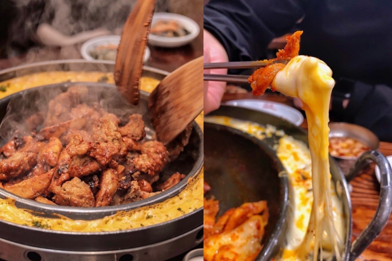 Món gà xào cay được nấu với thịt gà không xương mềm và nhiều nguyên liệu khác: bánh gạo, bắp cải, hành củ, khoai lang, khoai tây,... (Ảnh: Nguyễn Hà Linh)