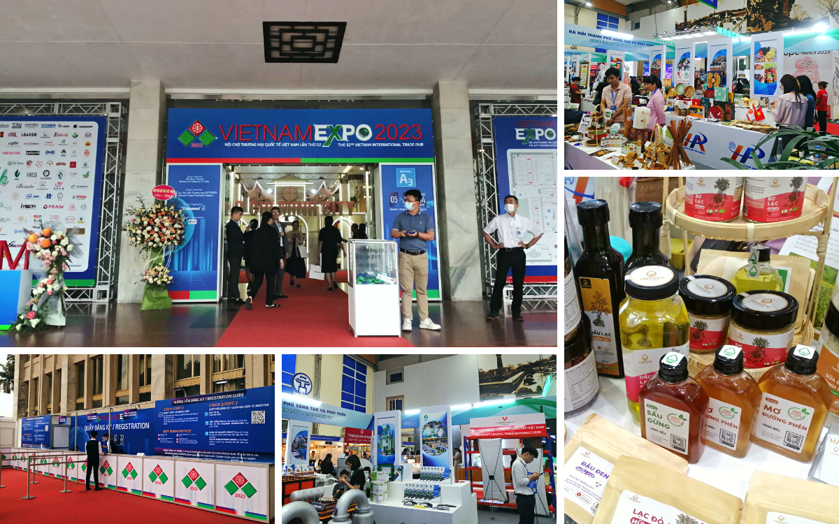 Tại sự kiện, các doanh nghiệp sẽ lần lượt giới thiệu các sản phẩm, ngành hàng nổi bật, tiêu biểu đến với khách tham quan. (Ảnh: Lưu Thị Thu Loan)