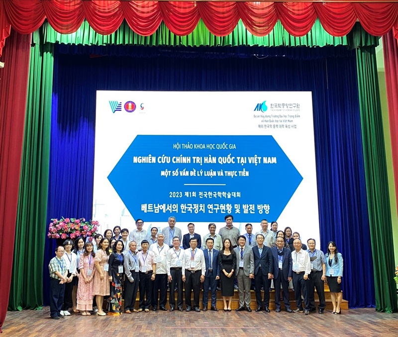 Đoàn đại biểu khách mời tại hội thảo (Ảnh: Phùng Thị Thu Sang