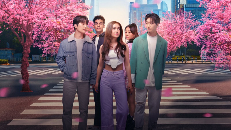 Các nhân vật chính trong bộ phim của Netflix “XO, Kitty”. (Ảnh: Netflix)