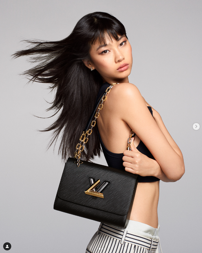 L’actrice sud-coréenne Ho-yeon Jung. © Compte Facebook de Louis Vuitton