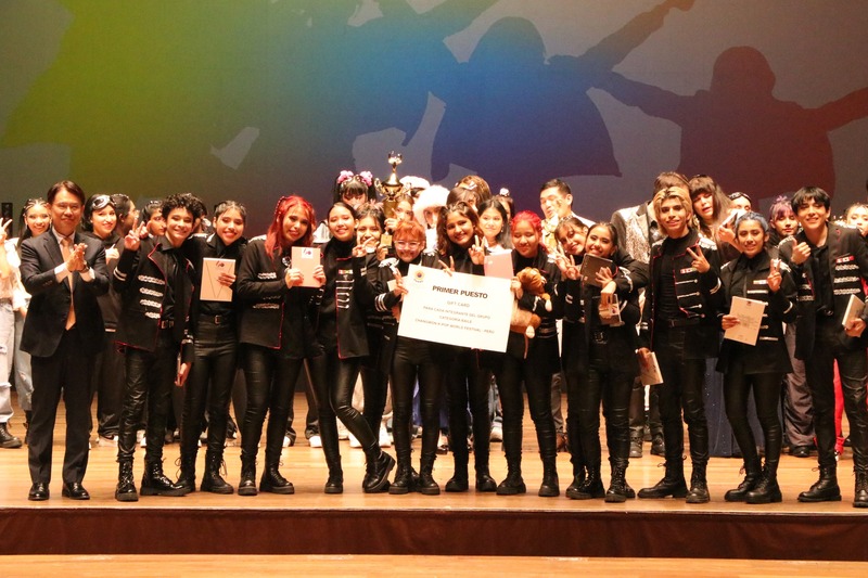 La imagen muestra a Inclosure Dance, grupo ganador de la categoría baile del K-pop World Festival Perú 2023. | Embajada de Corea en Perú