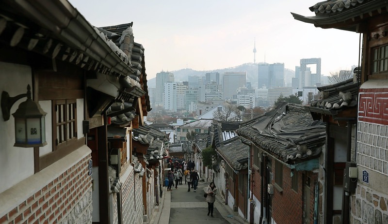 Le Bukchon Hanok Village. © Korea.net DB