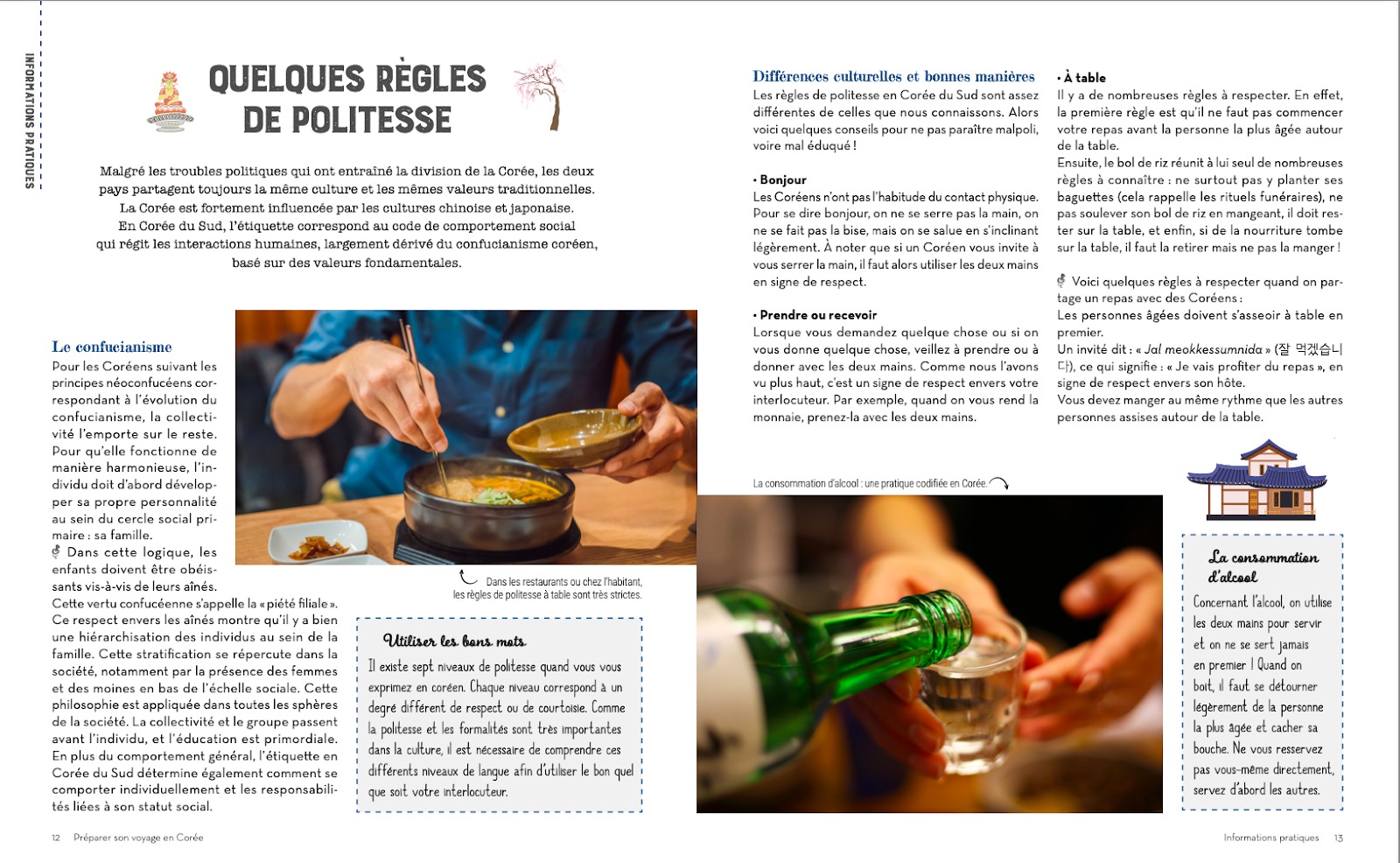 Extrait du livre Tout pour préparer son voyage en Corée aux éditions Hachette. ©️ Anne-Claire Duval