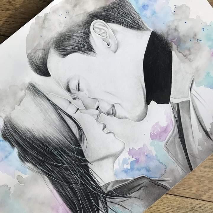 Hyun Bin et Son Ye-jin de Crash Landing on You. © Compte Instagram de Charlène