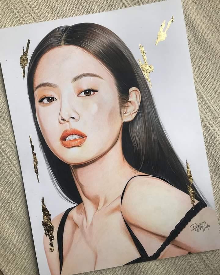 Jennie de Blackpink. © Compte Instagram de Charlène