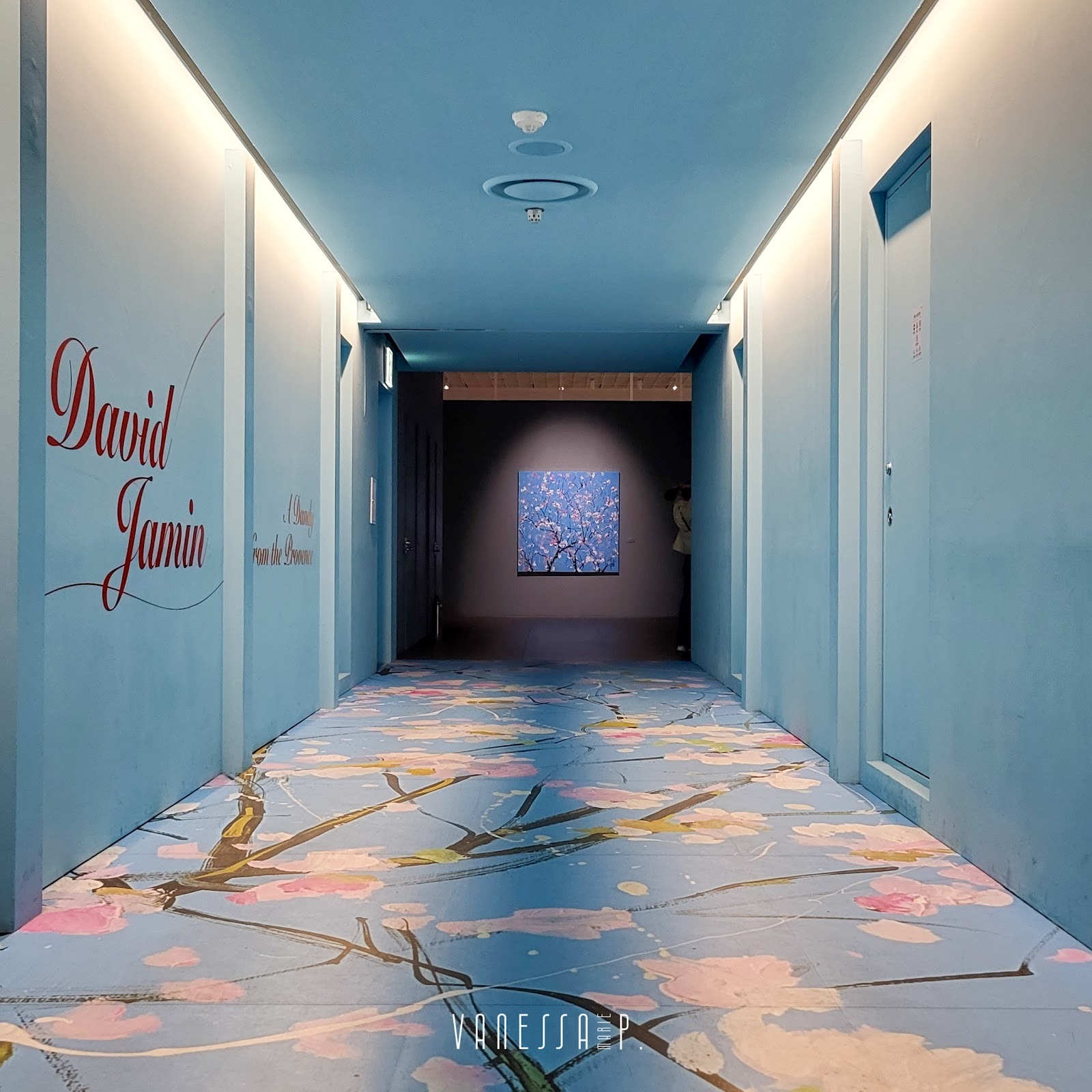 HALL ET TOILE FLEURS DE PRINTEMPS DAVID JAMIN©️ - EXPOSITION THE HYUNDAI SEOUL 2023 - PHOTO VANESSA PISANO©️