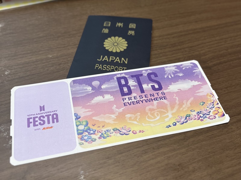 「BTS Festa」のチケット
