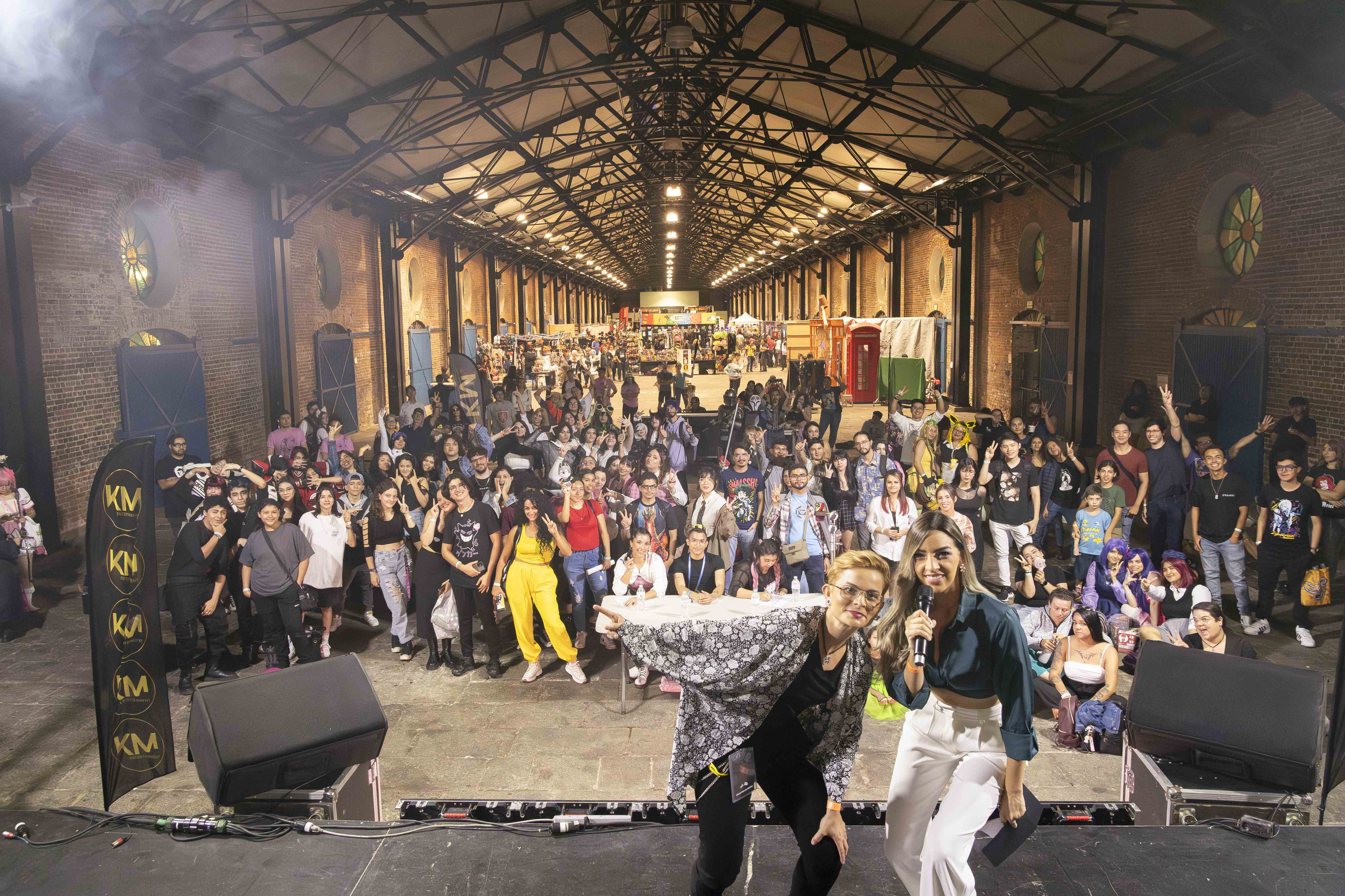 El público se mantuvo hasta el final del evento y disfrutó del segmento del K-pop. | Pablo Aguilar