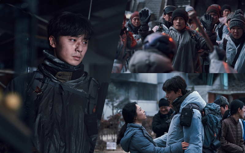 Dưới sự dẫn dắt của Lee Byung-hun, Park Seo-joon, Park Bo-young và nhiều diễn viên khác, “Concrete Utopia” thành công chạm đến trái tim và cảm xúc của khán giả. (Ảnh: Trang Facebook của Lotte Entertainment)